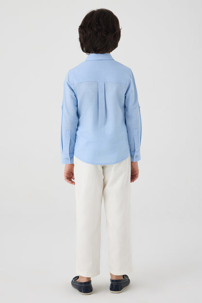 Boy Blue Shirt