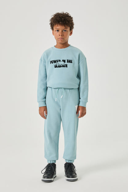 Boy Blue Tracksuit Bottom
