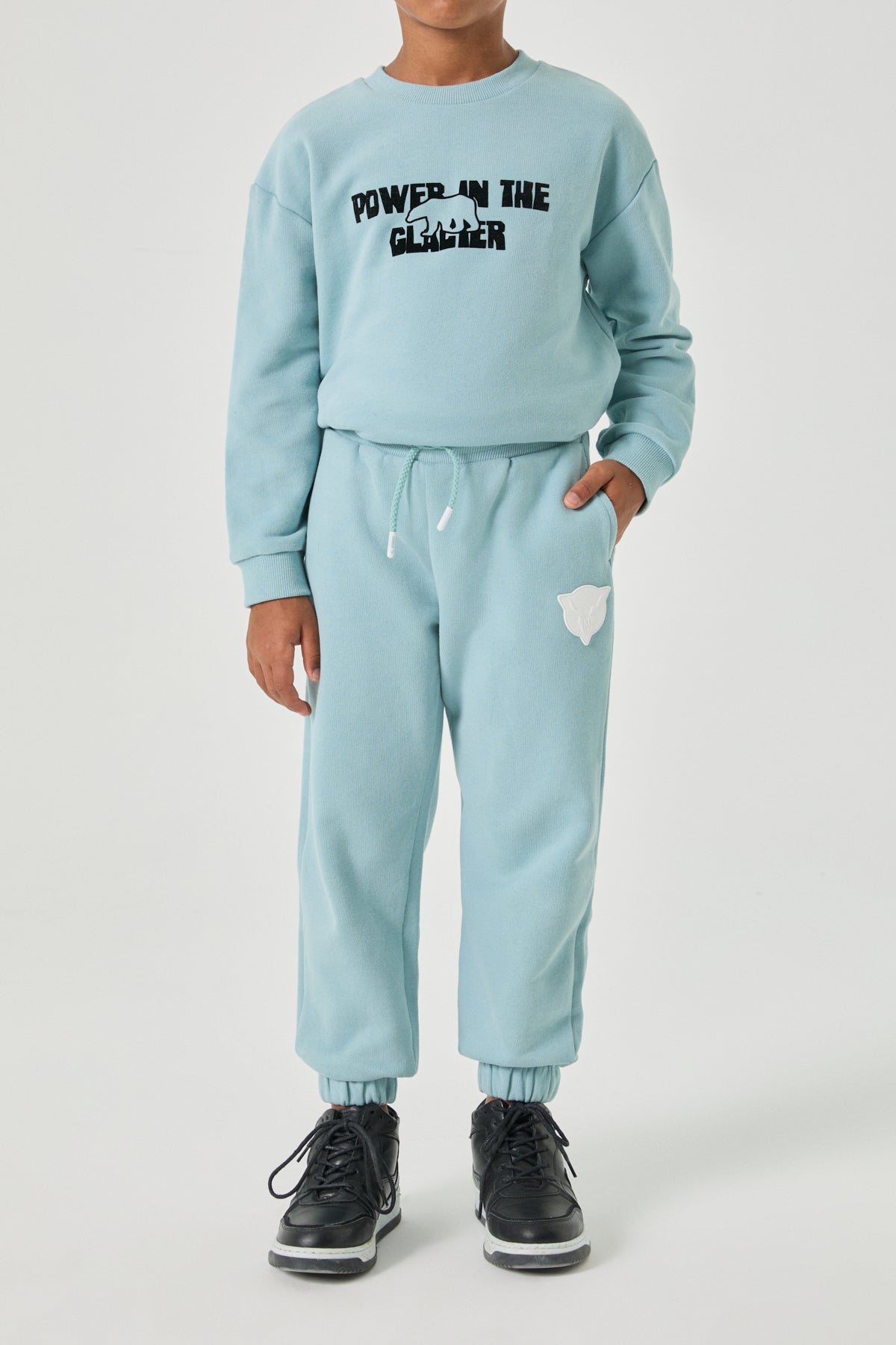 Boy Blue Tracksuit Bottom