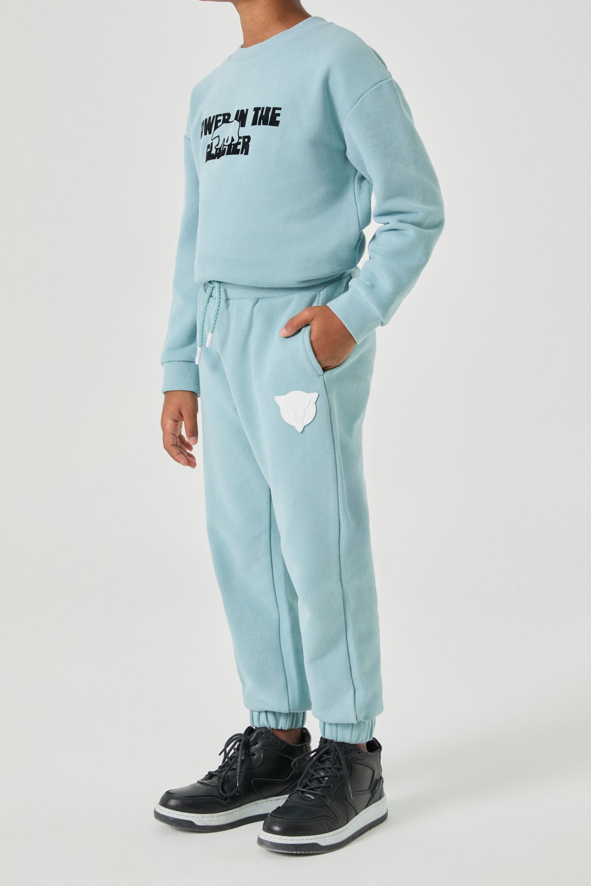 Boy Blue Tracksuit Bottom
