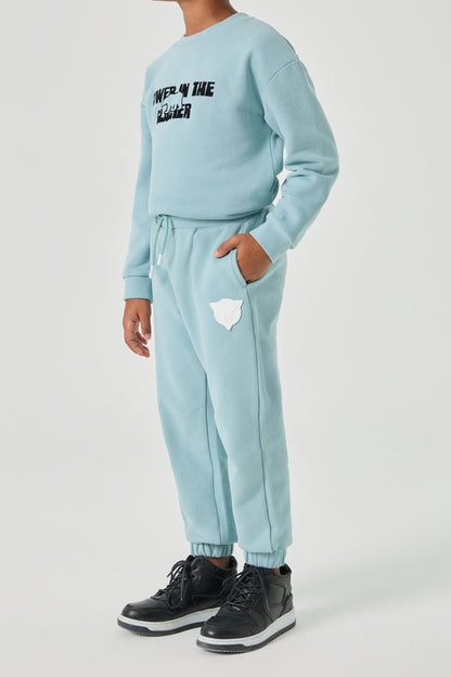 Boy Blue Tracksuit Bottom