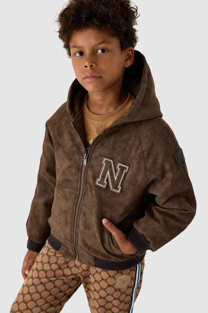 Boy Brown Coat