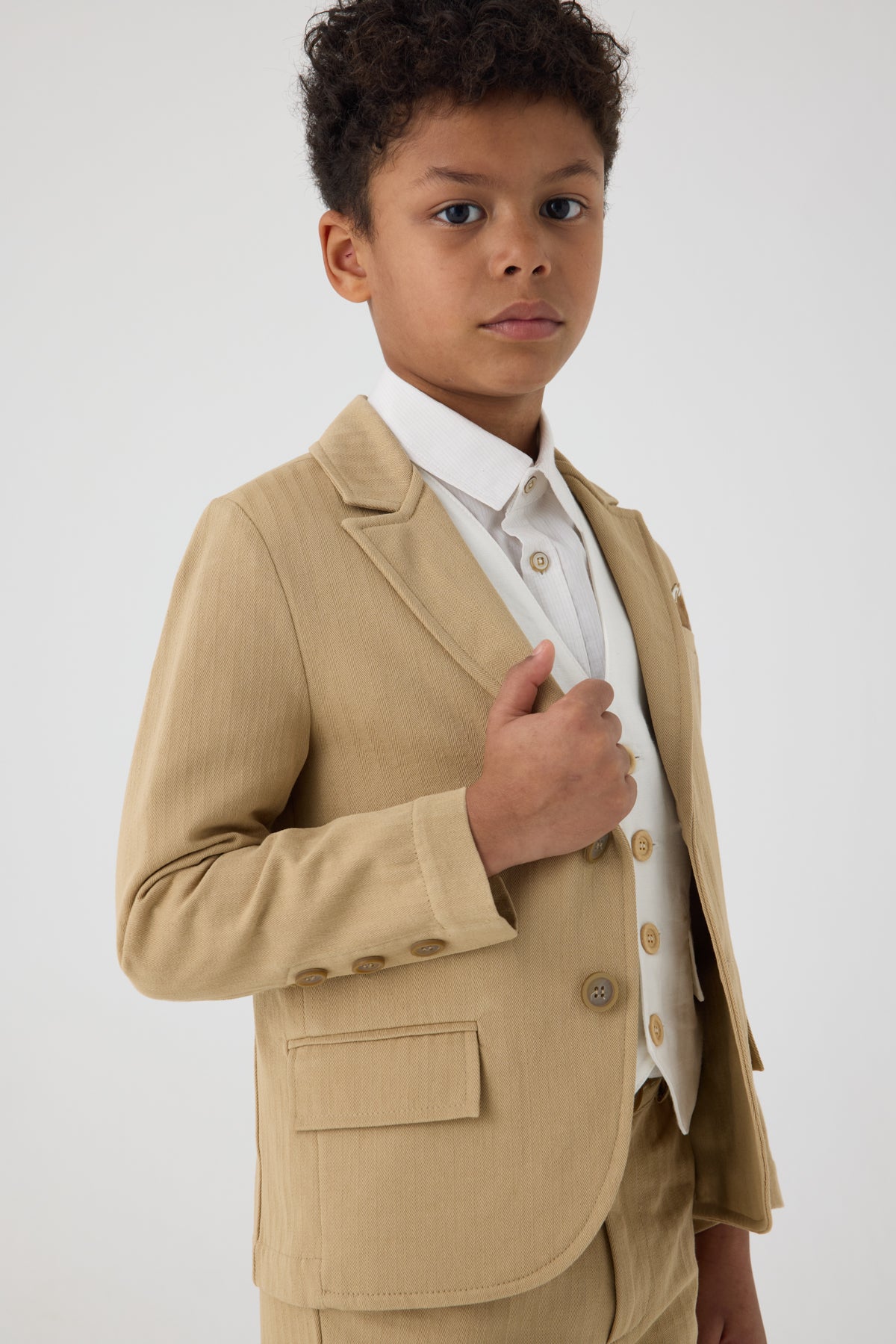 Boy Brown Jacket