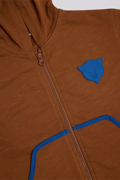 Boy Brown Tracksuit Top