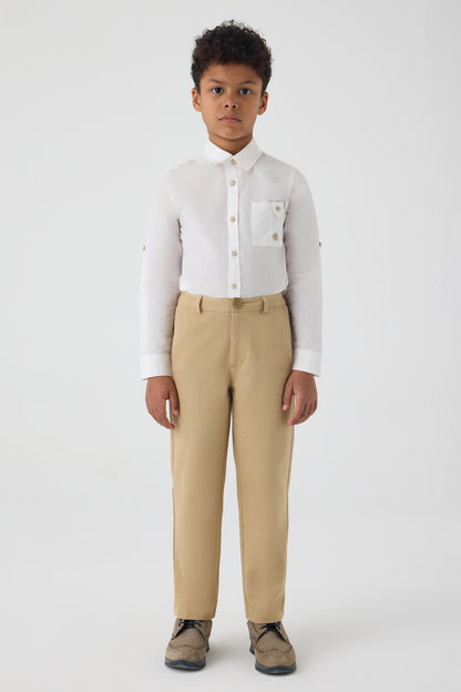 Boy Brown Trousers