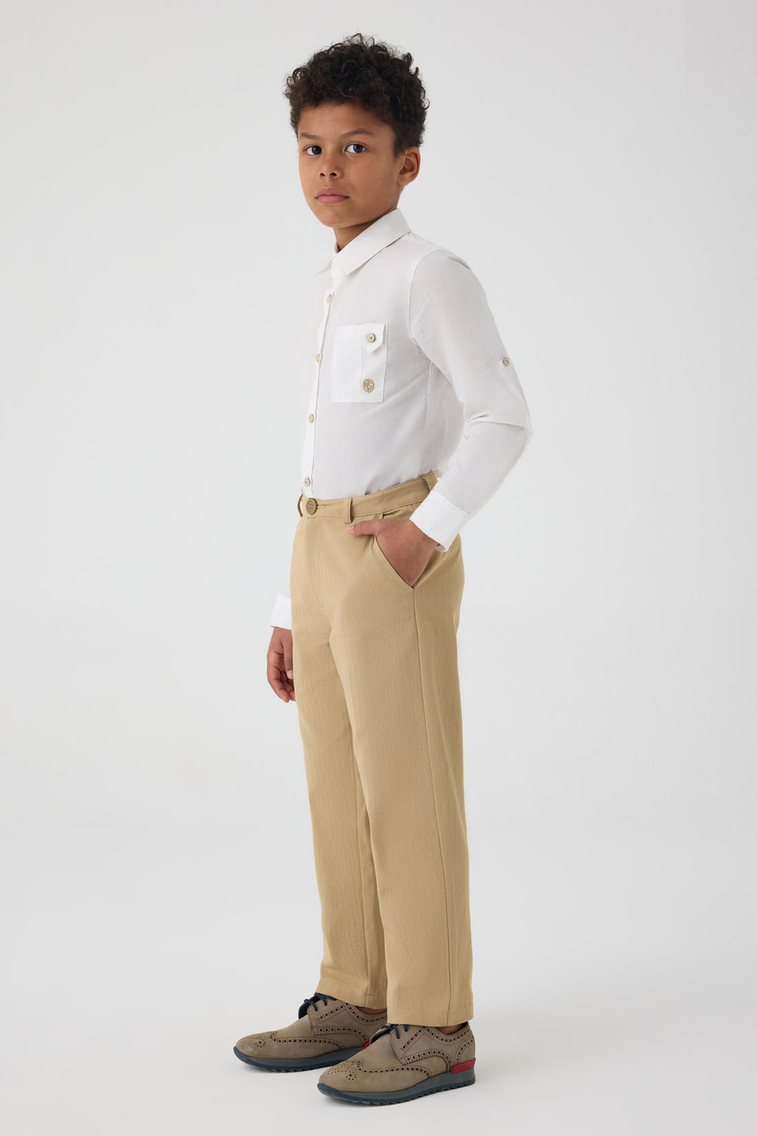 Boy Brown Trousers