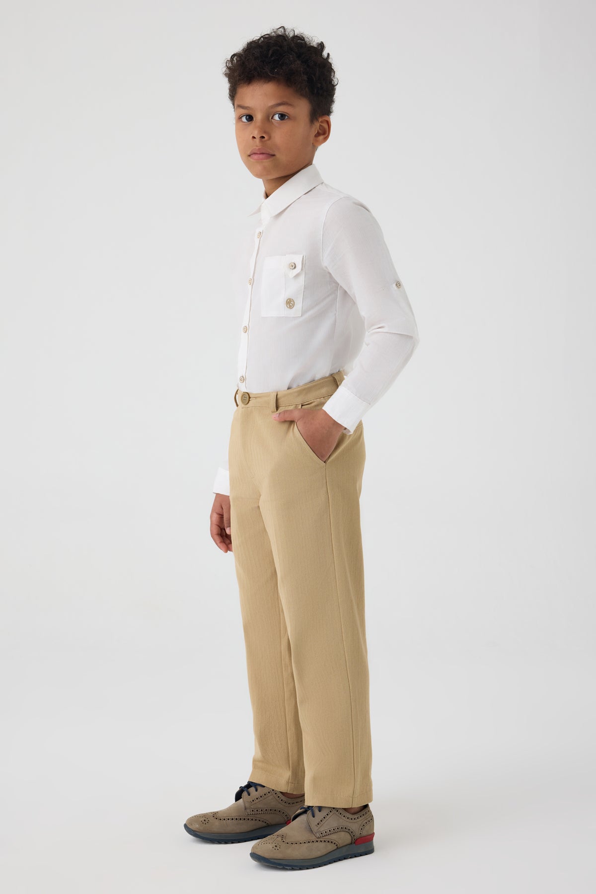 Boy Brown Trousers