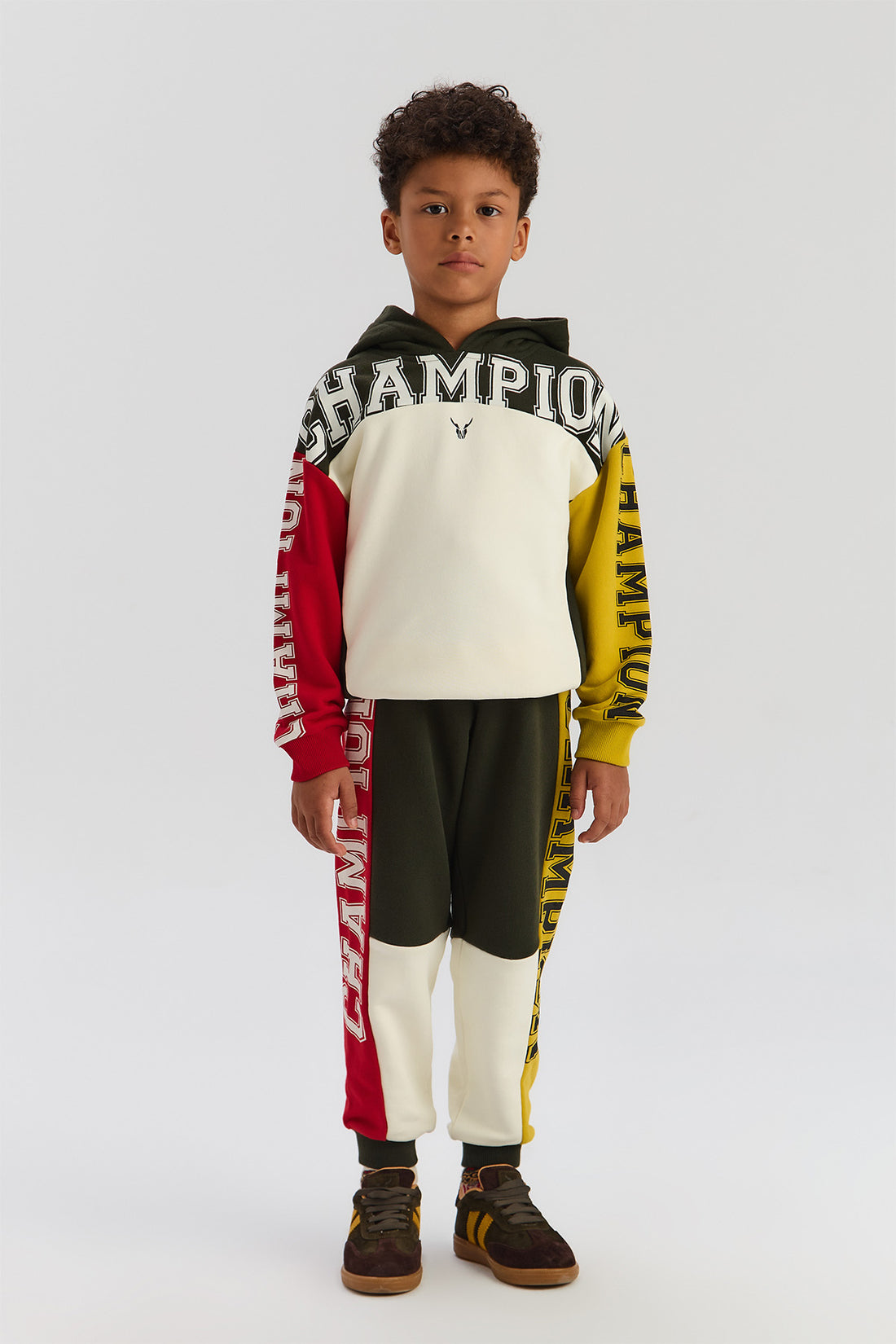 Boy Colored Tracksuit Bottom