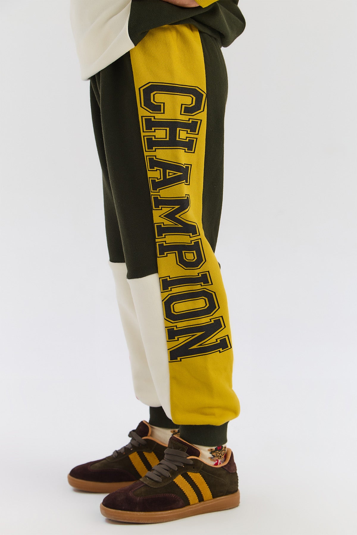 Boy Colored Tracksuit Bottom
