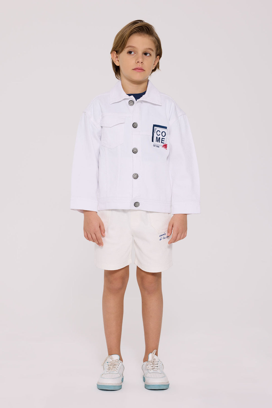 Boy Ecru Jacket