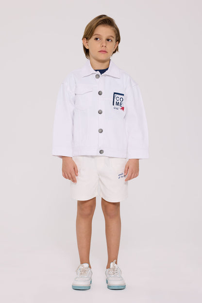 Boy Ecru Jacket