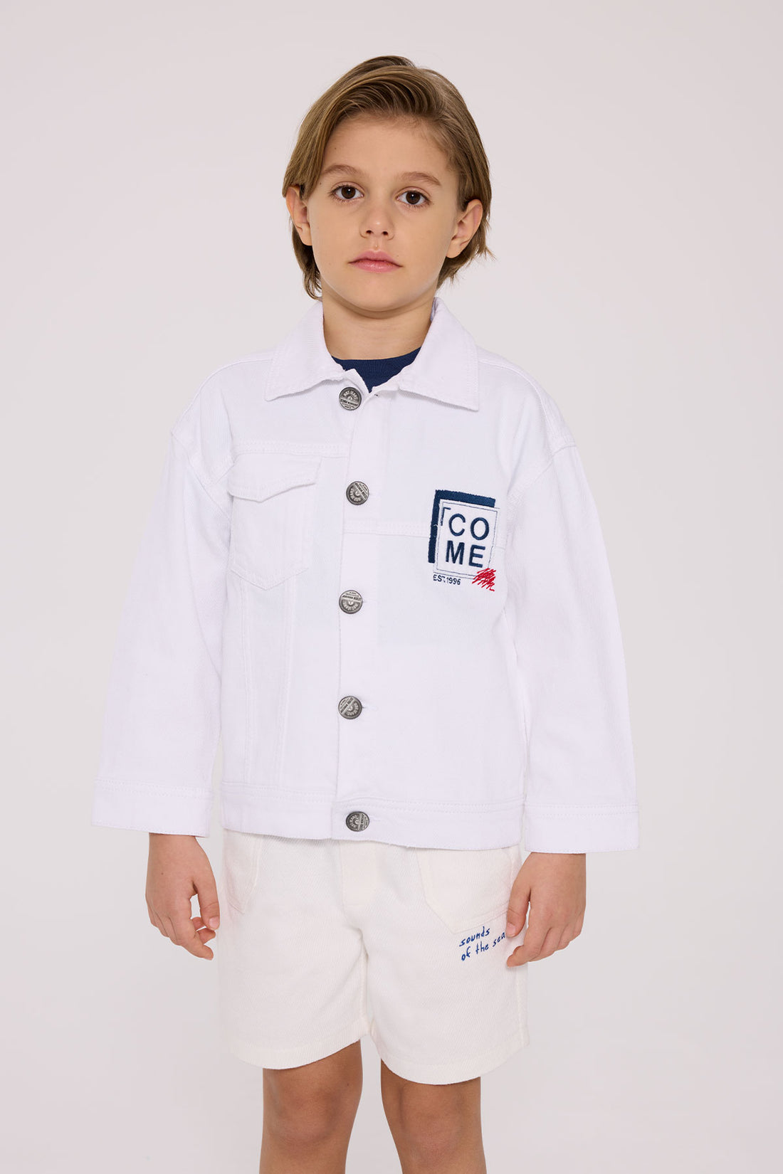 Boy Ecru Jacket