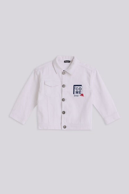 Boy Ecru Jacket