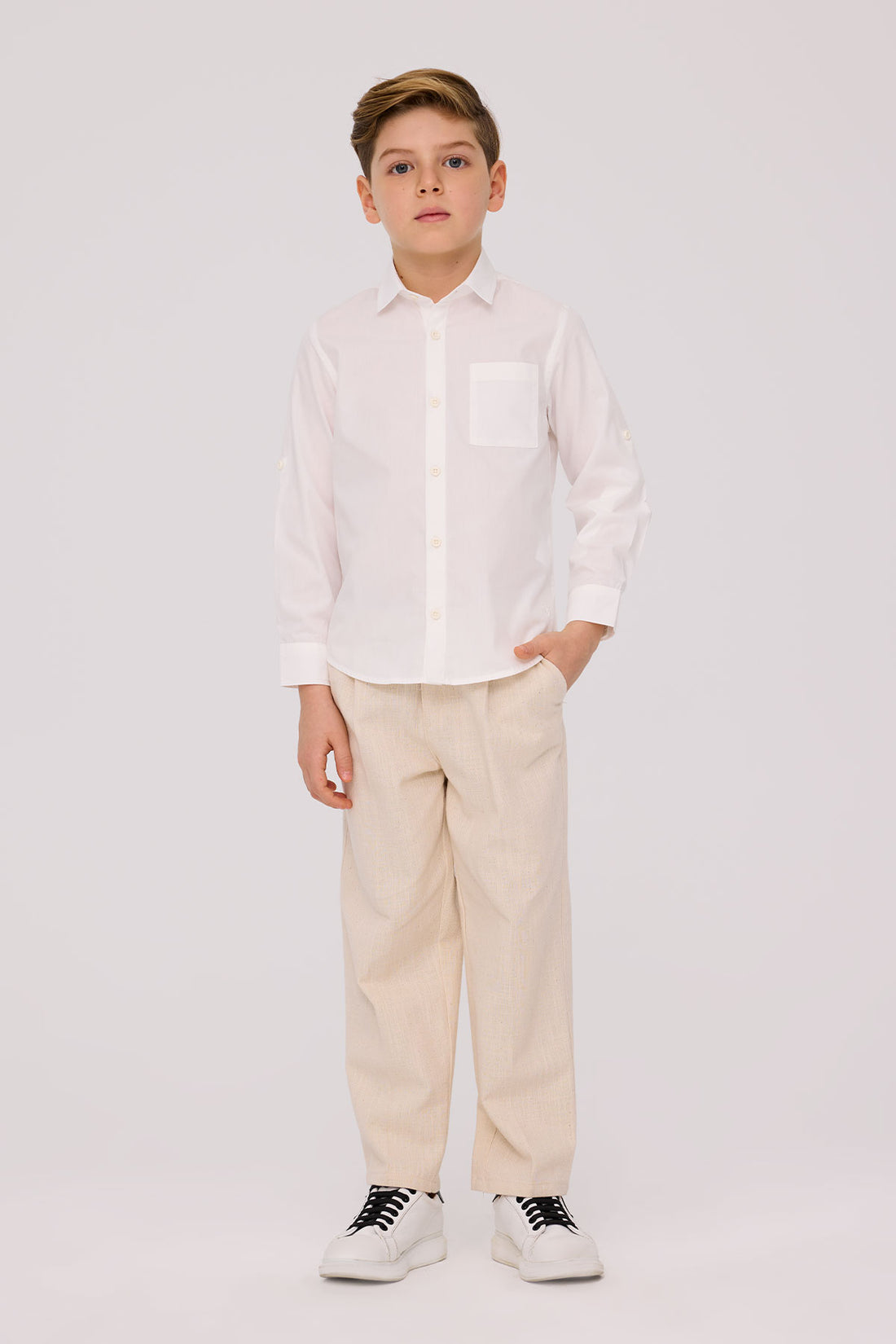Boy Ecru Shirt