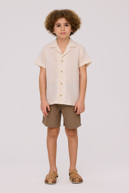 Boy Ecru Shirt
