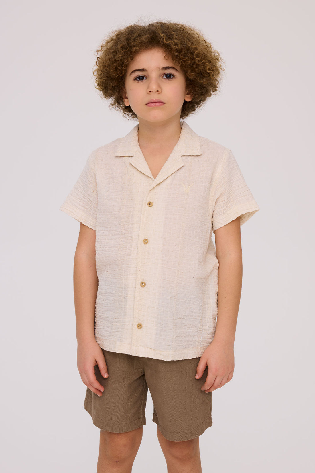 Boy Ecru Shirt