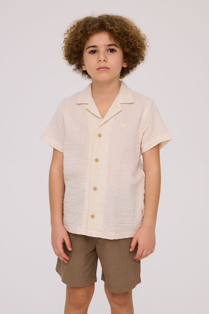 Boy Ecru Shirt