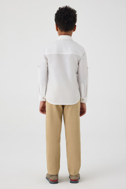 Boy Ecru Shirt
