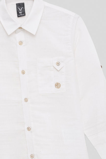 Boy Ecru Shirt