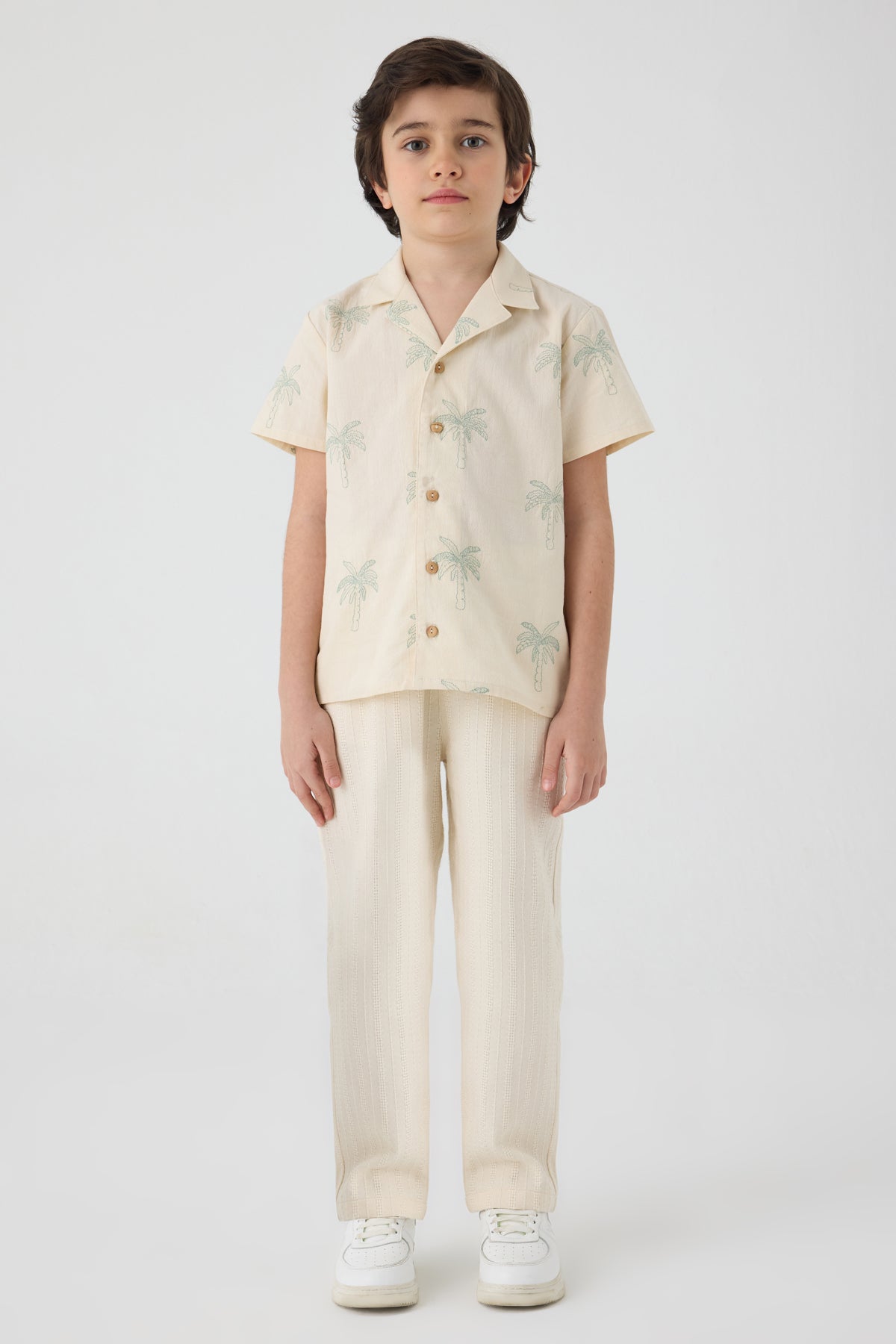 Boy Ecru Shirt
