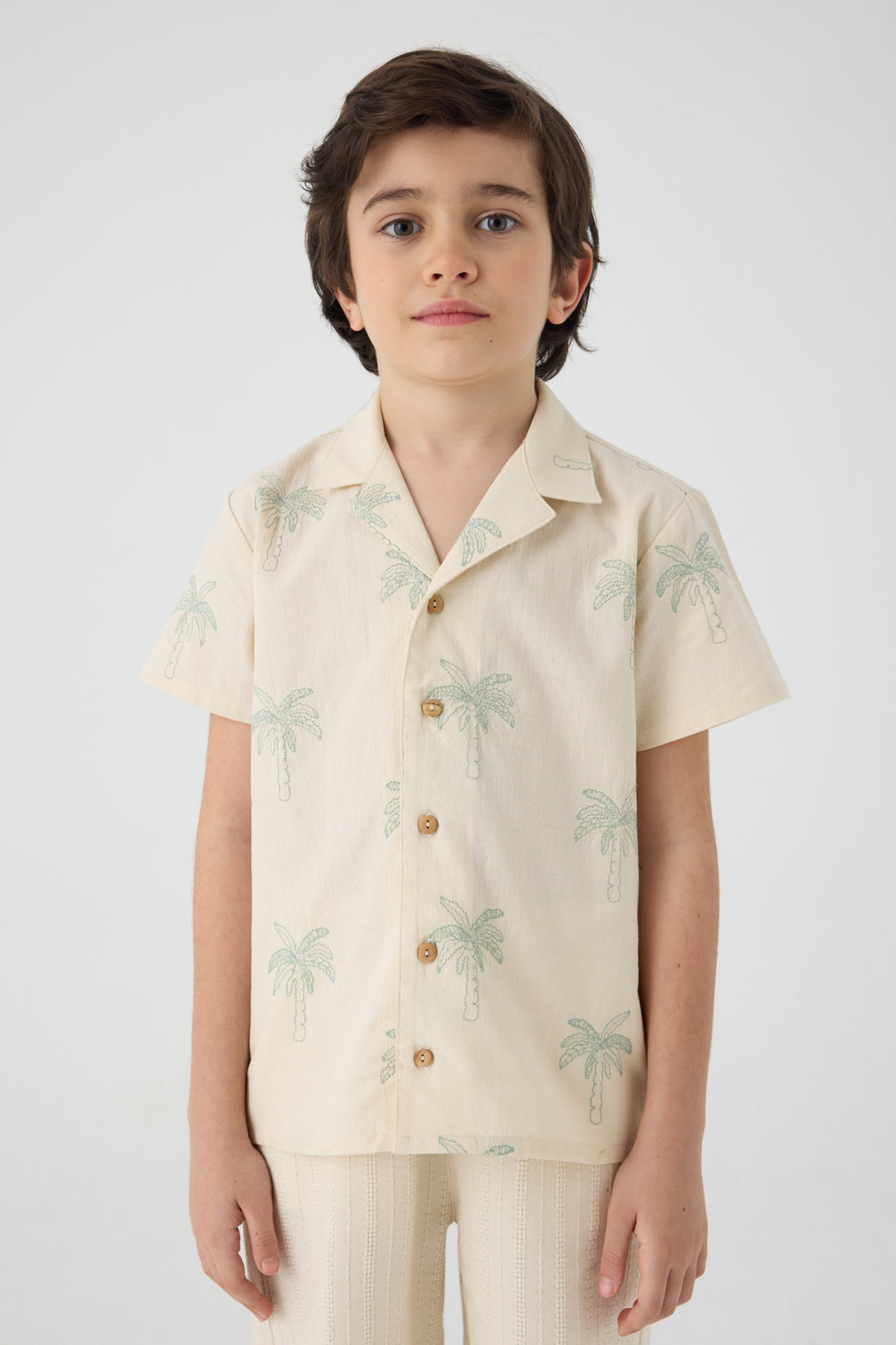 Boy Ecru Shirt