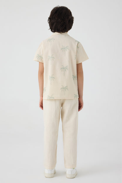 Boy Ecru Shirt