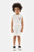 Boy Ecru Shorts - BgStore