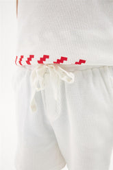 Boy Ecru Shorts - BgStore