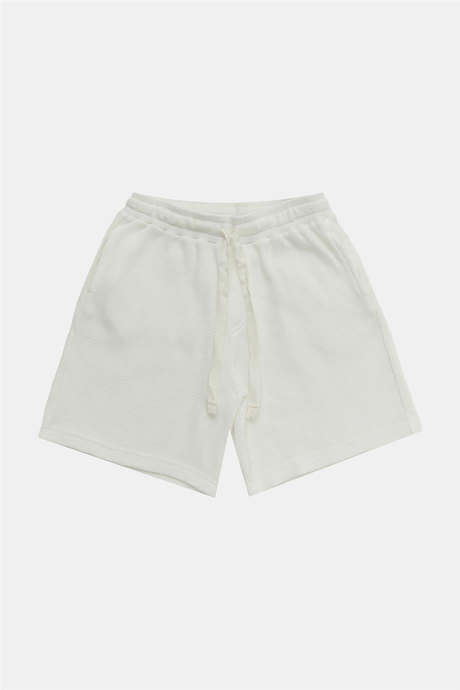 Boy Ecru Shorts - BgStore