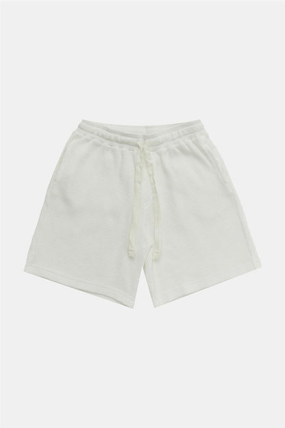 Boy Ecru Shorts - BgStore