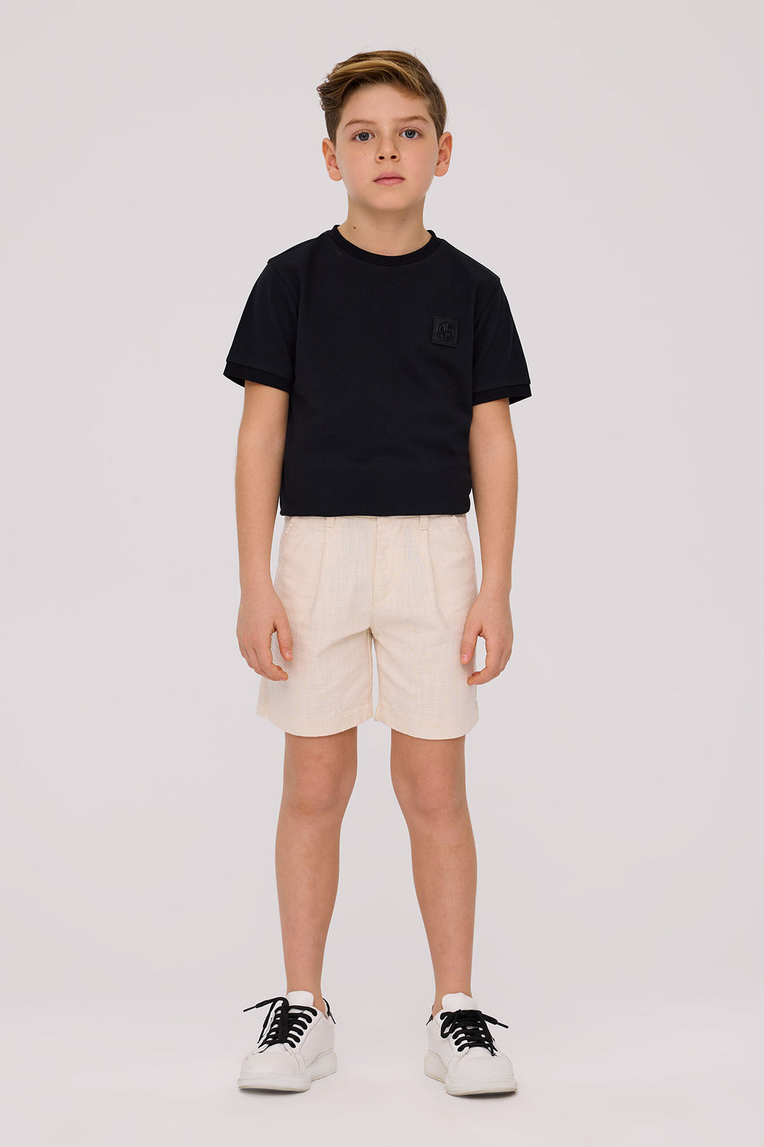 Boy Ecru Shorts