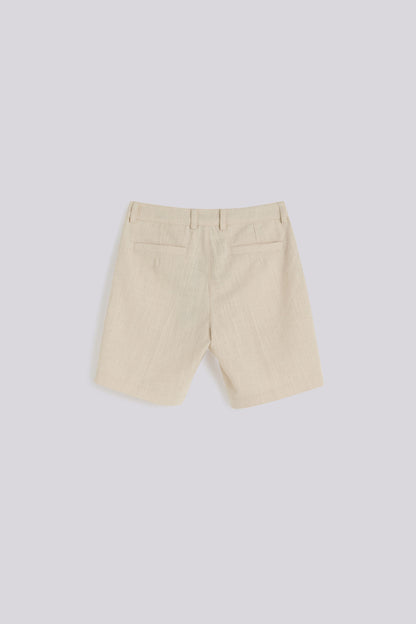 Boy Ecru Shorts