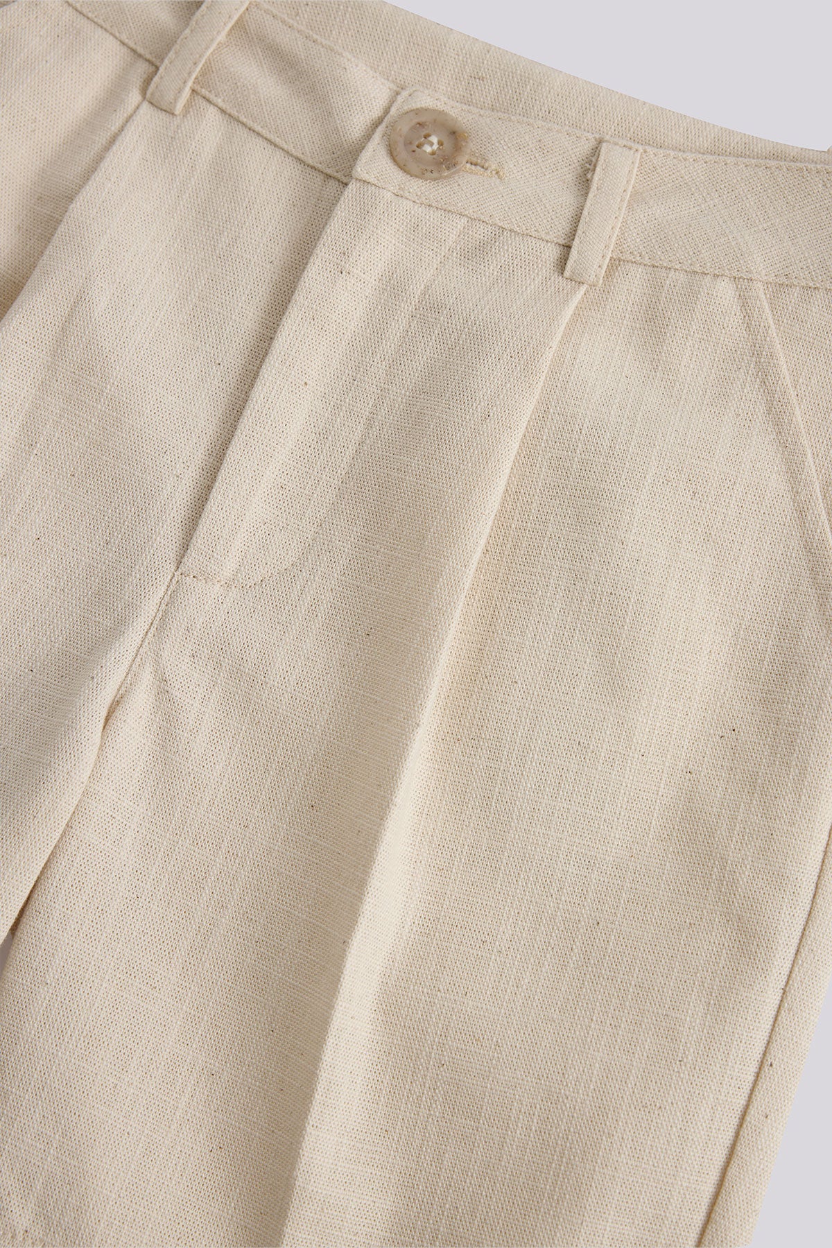 Boy Ecru Shorts