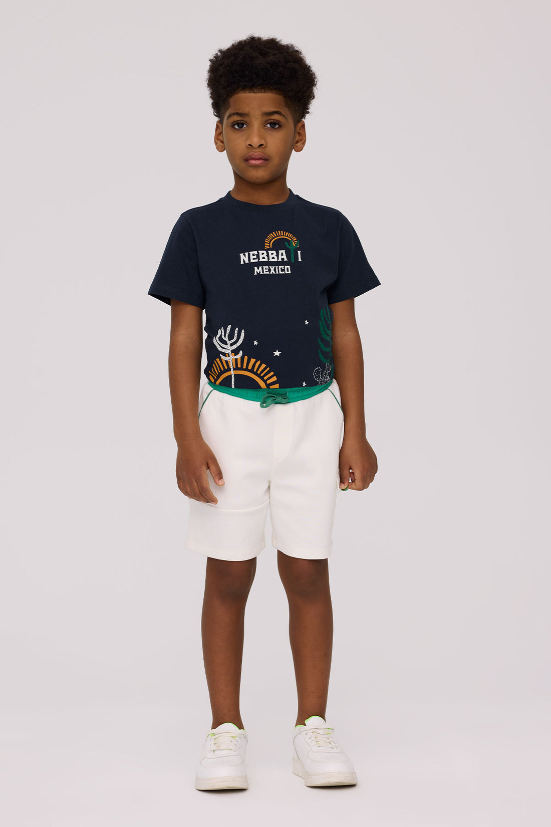 Boy Ecru Shorts