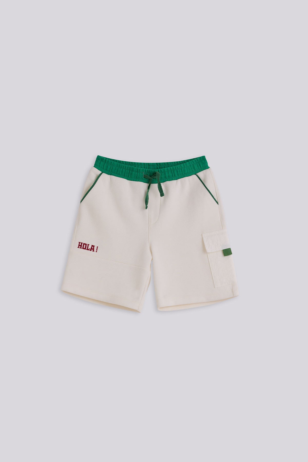 Boy Ecru Shorts