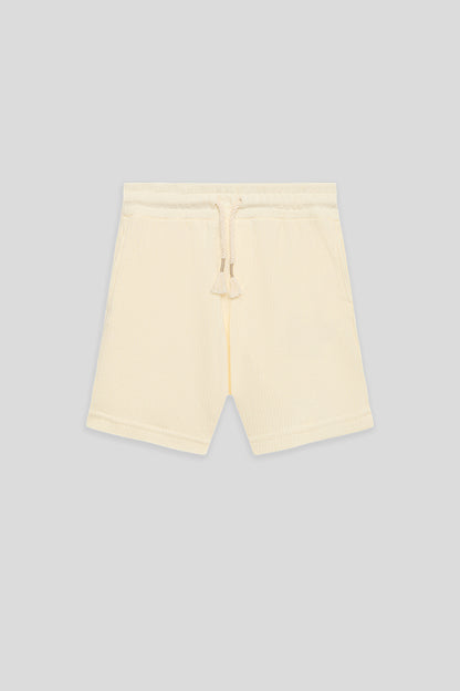 Boy Ecru Shorts