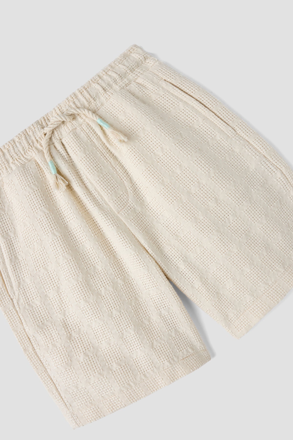 Boy Ecru Shorts
