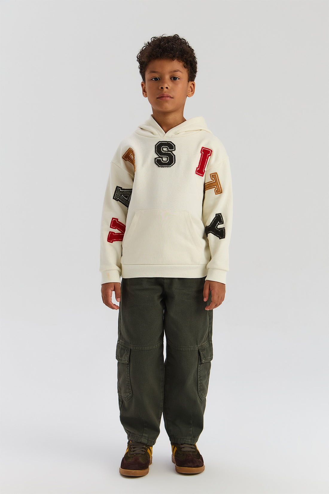 Boy Ecru Sweatshirt