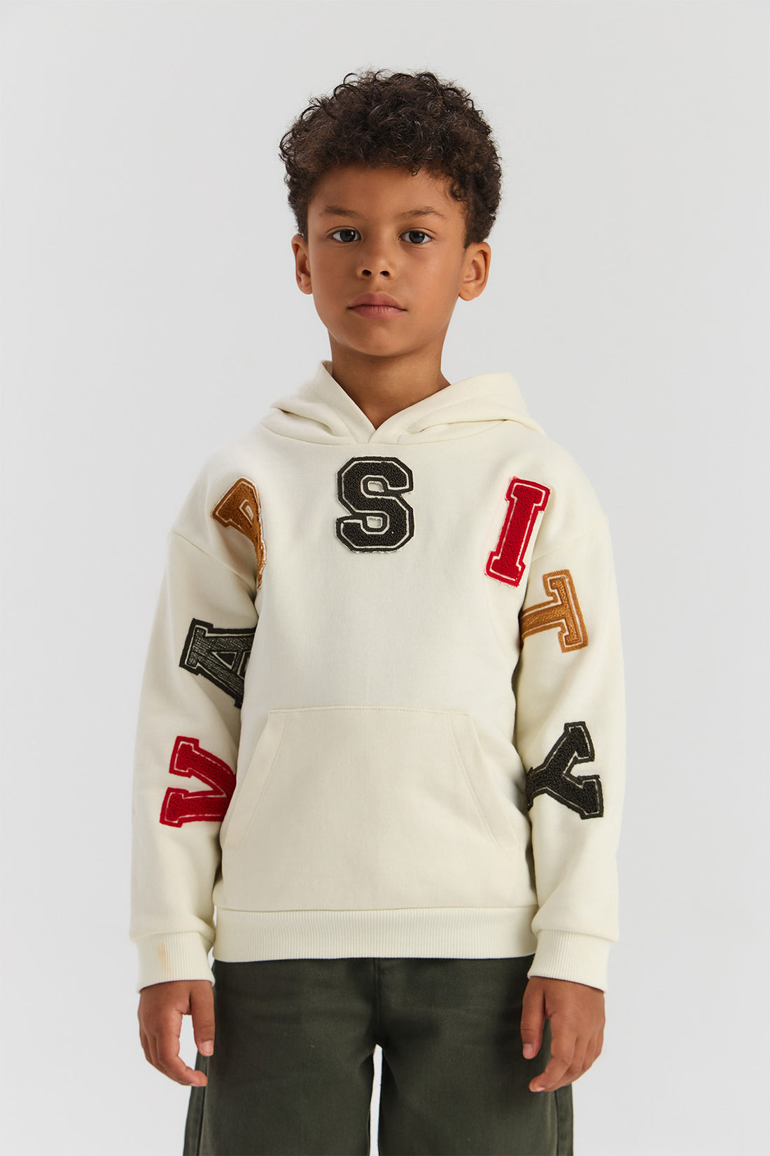 Boy Ecru Sweatshirt