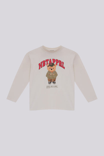 Boy Ecru Sweatshirt