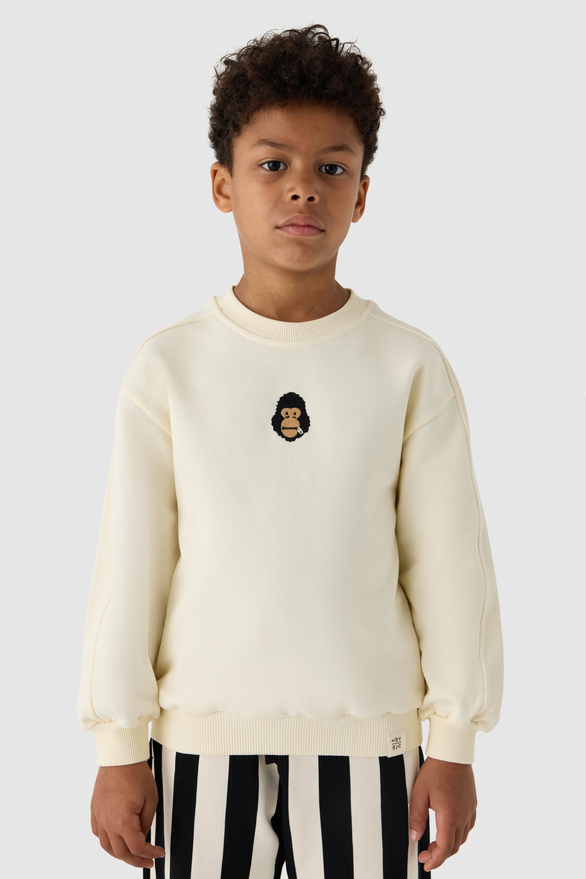 Boy Ecru Sweatshirt