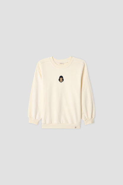 Boy Ecru Sweatshirt