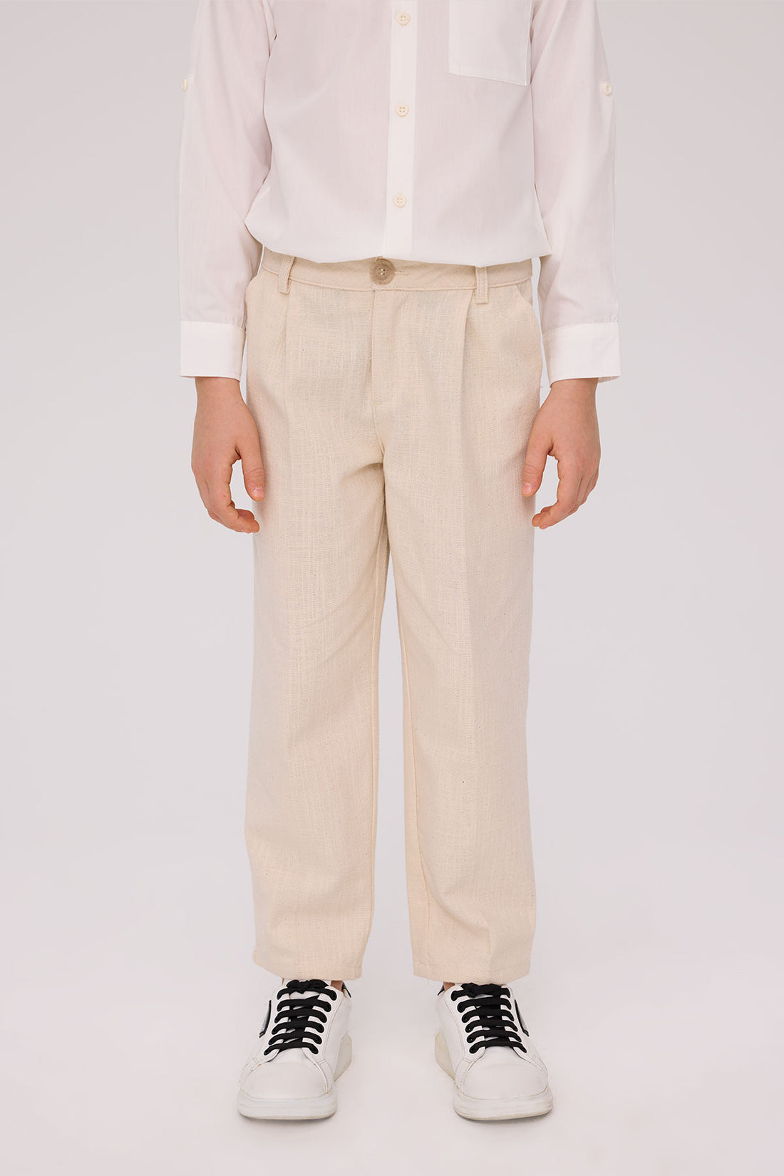 Boy Ecru Trousers
