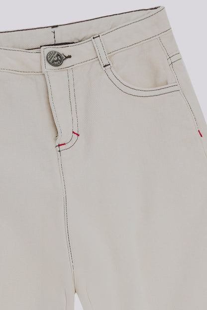 Boy Ecru Trousers