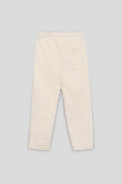 Boy Ecru Trousers