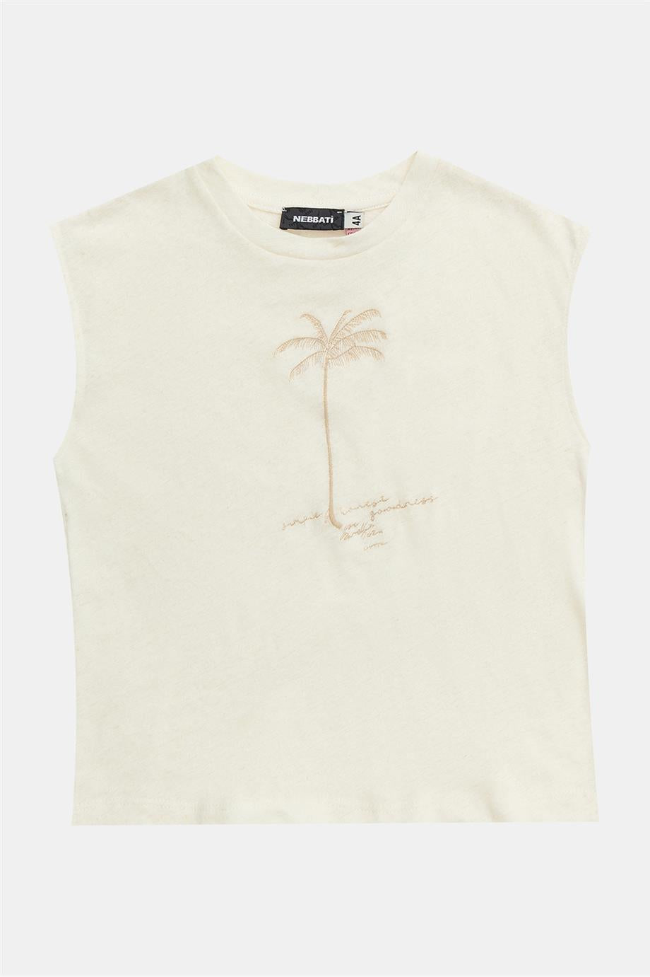 Boy Ecru Tshirt - BgStore