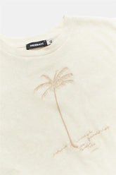 Boy Ecru Tshirt - BgStore