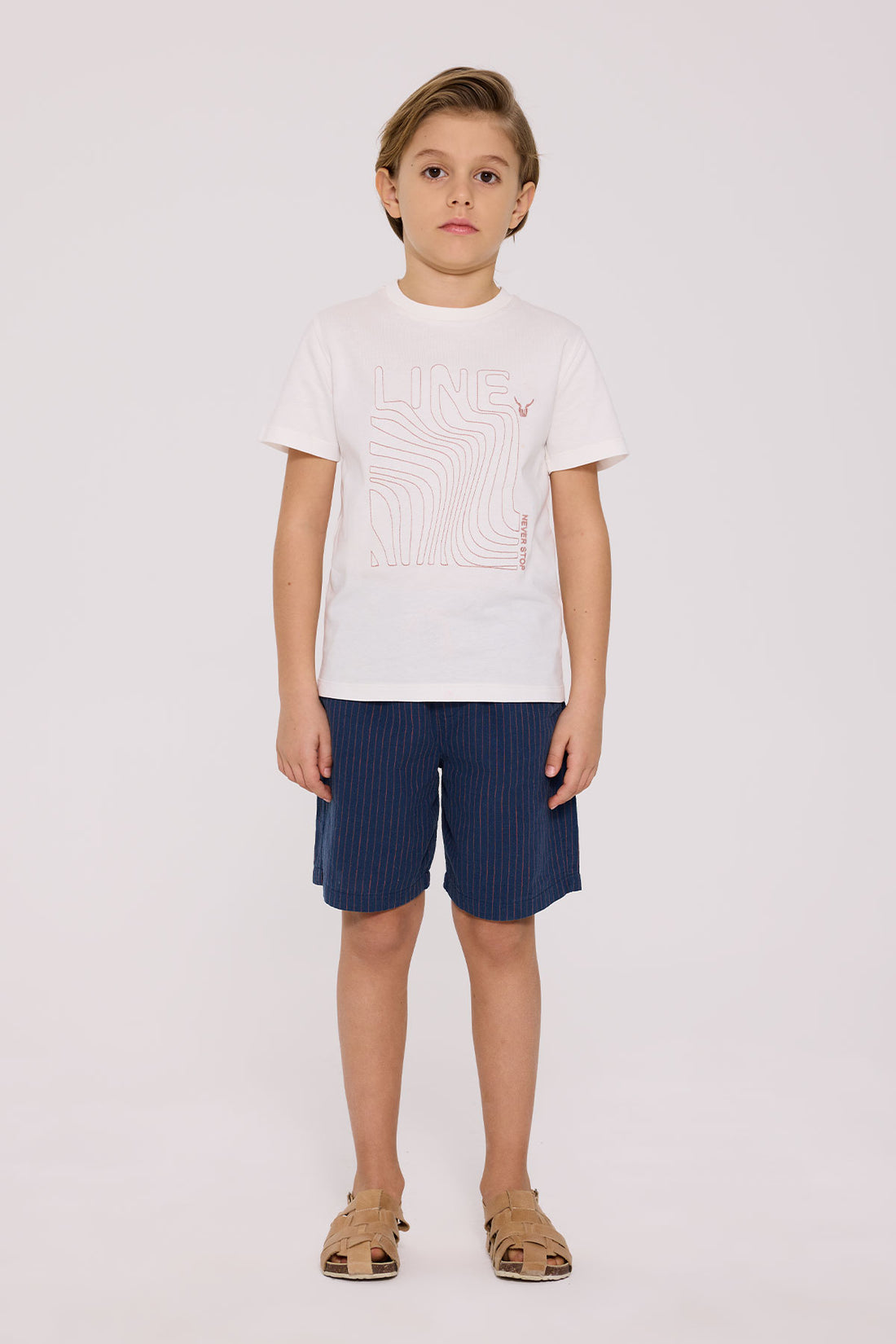 Boy Ecru Tshirt