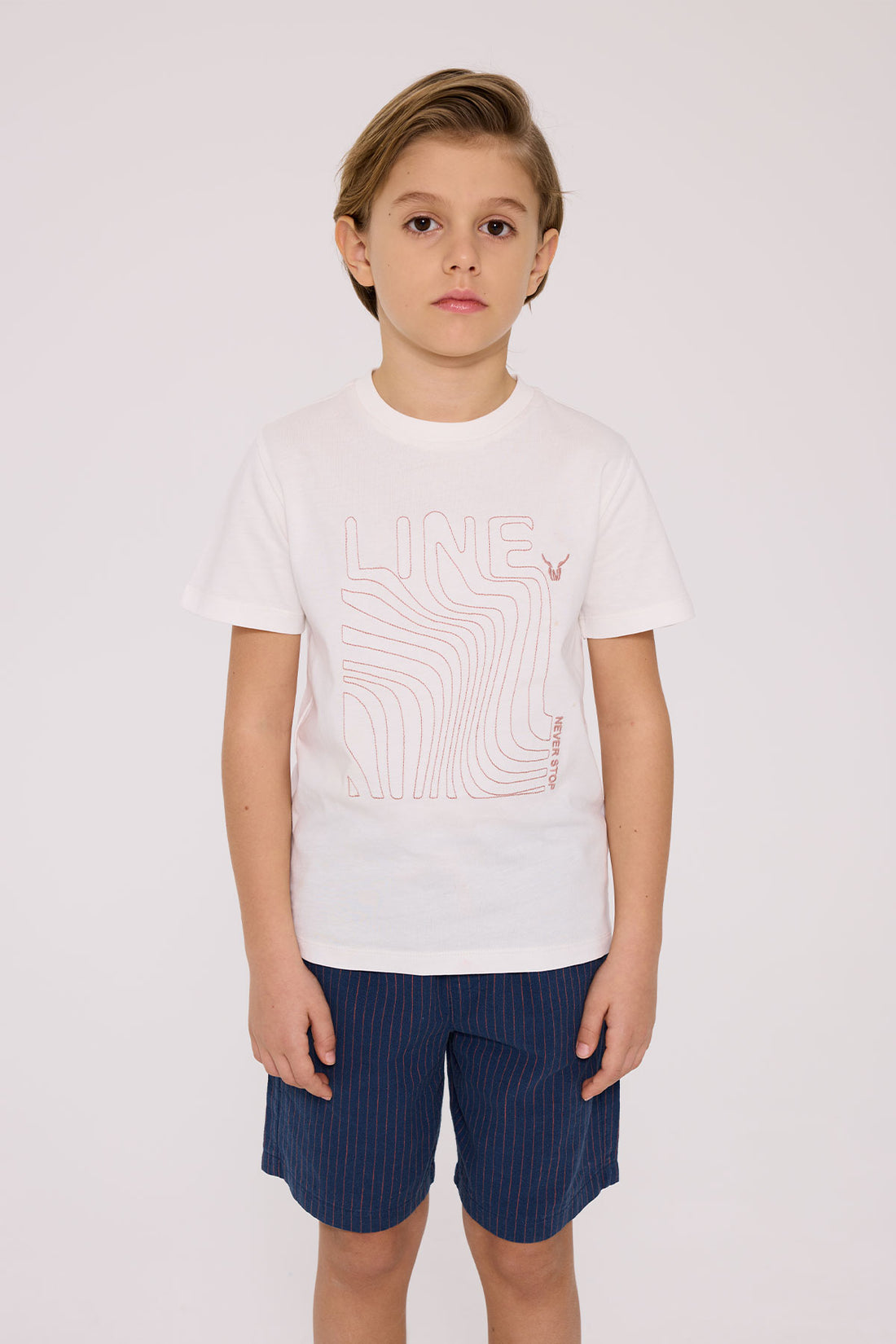 Boy Ecru Tshirt