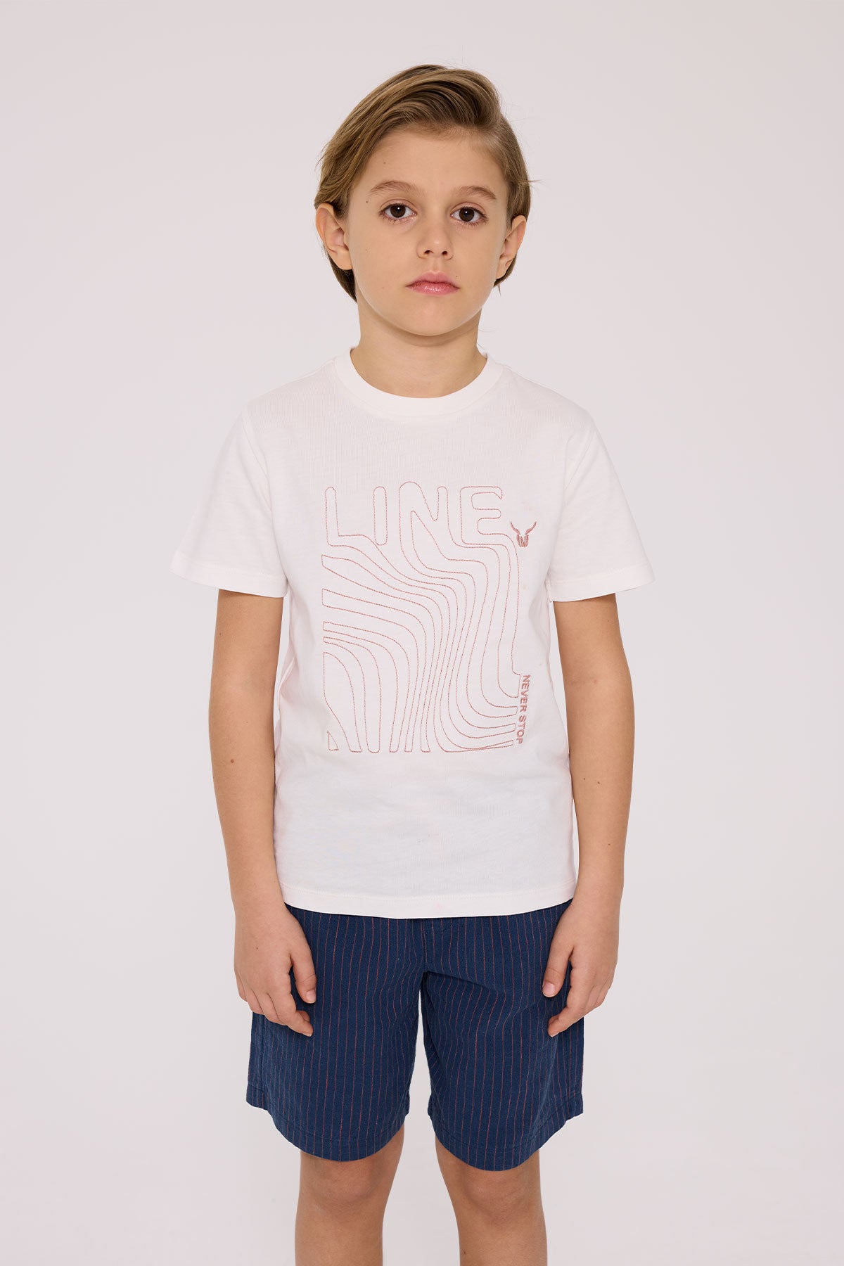 Boy Ecru Tshirt